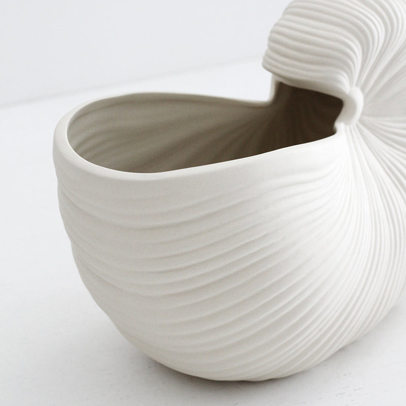 Shell Pot - Off White  