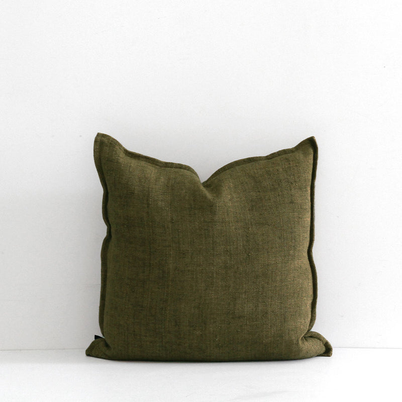 Flaxmill Cushion - Winter Moss