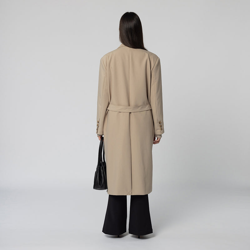 Florence Trench Coat - Tan