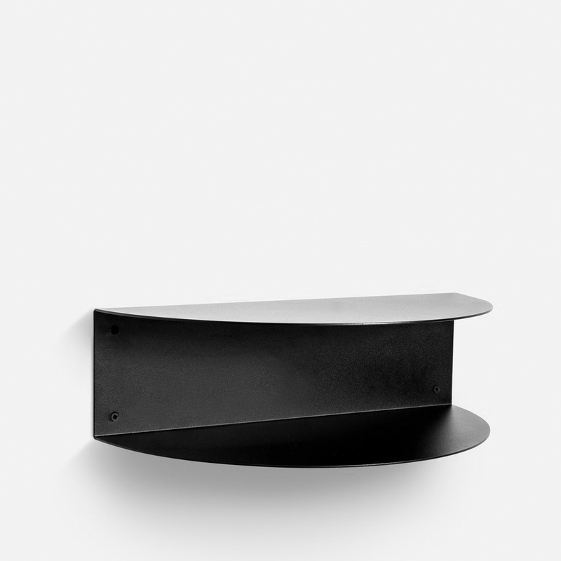 Fold Bedside Table - Black