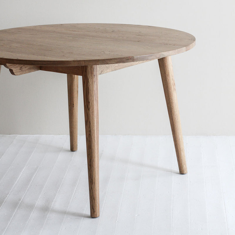 Frankie Oak Round Dining Table