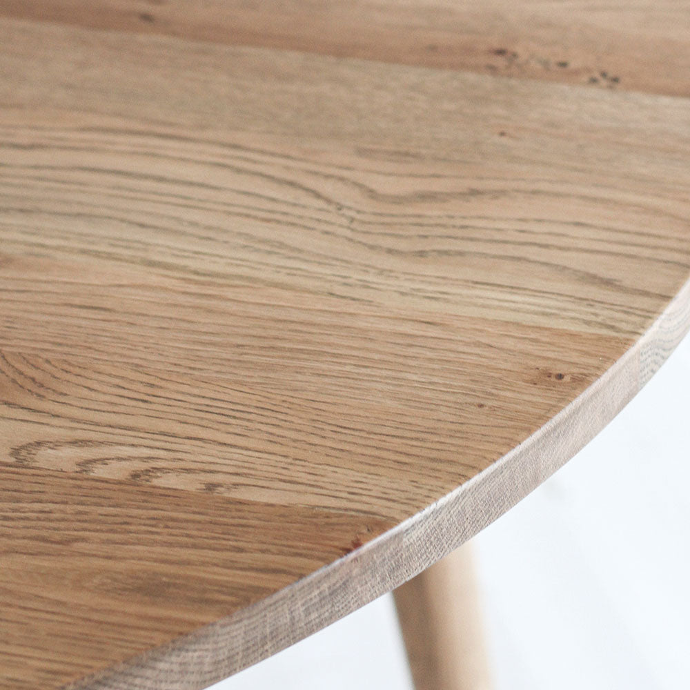 Frankie Oak Round Dining Table