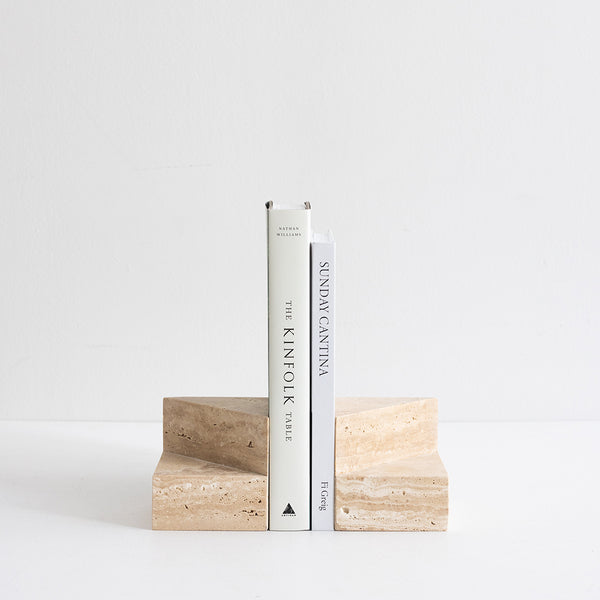 Geometric Bookend - Set of Two