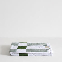 Grid Beach Towel - Sage