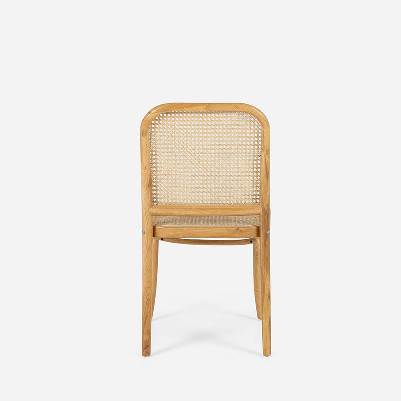 Harvey Rattan Chair - Natural Oak