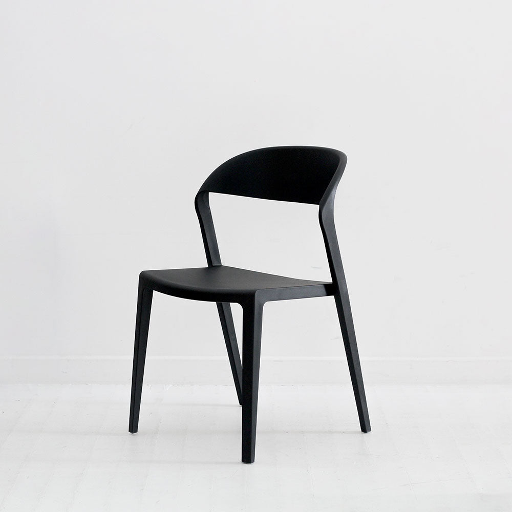 Jerry Chair - Jet Black (Christchurch Ex Floor Stock)
