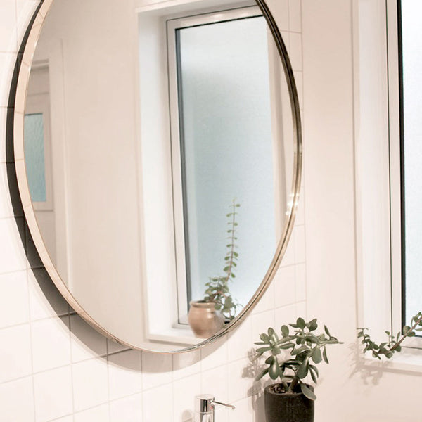 Round Outline Mirror 900mm - Brass