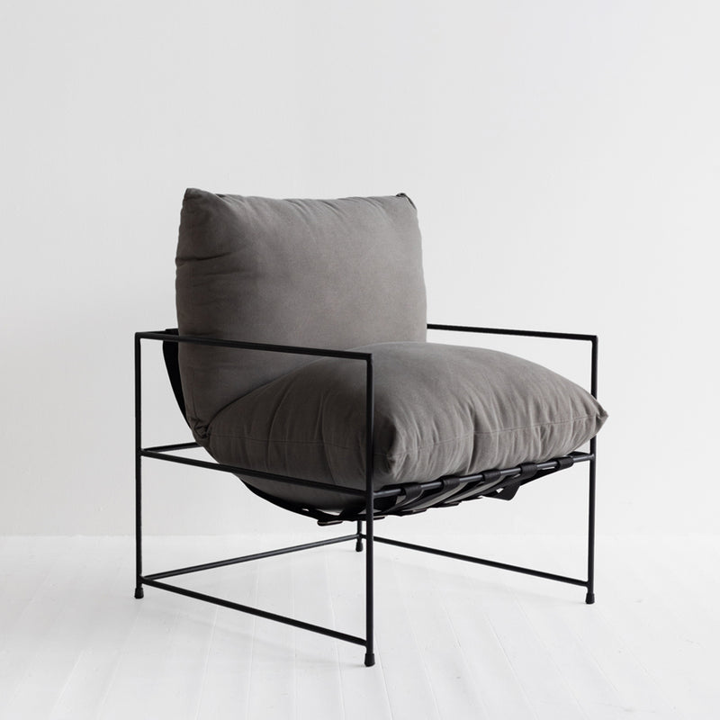 Kara Swing Chair - Grey