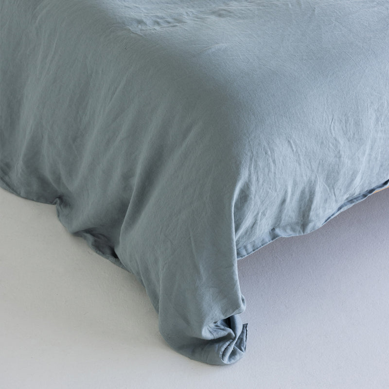 A&C Linen Duvet Cover - Lake