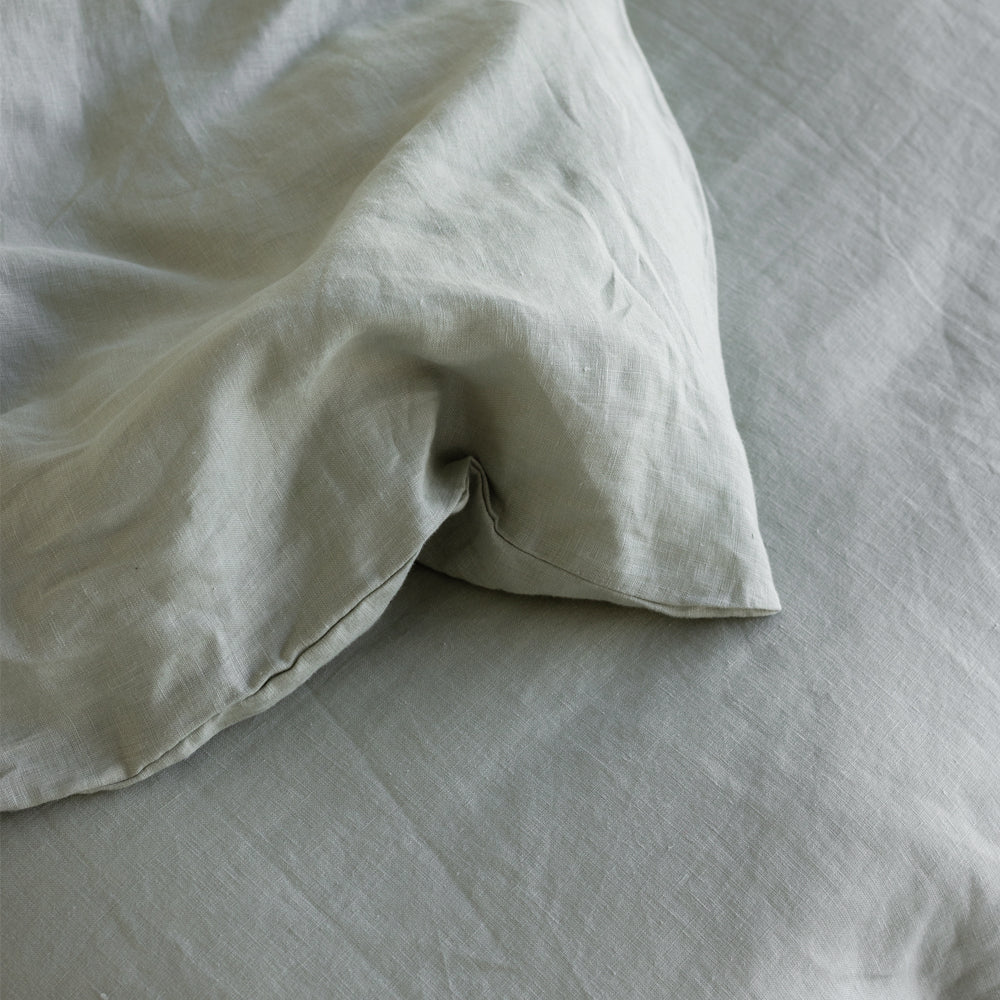 European Linen Duvet Cover - Laurel