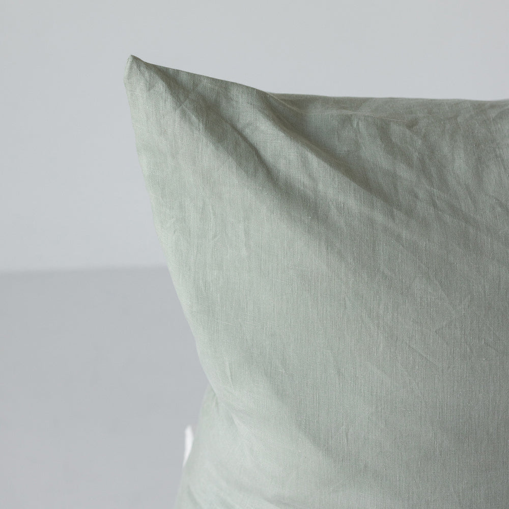 Linen Euro Pillowcase - Laurel