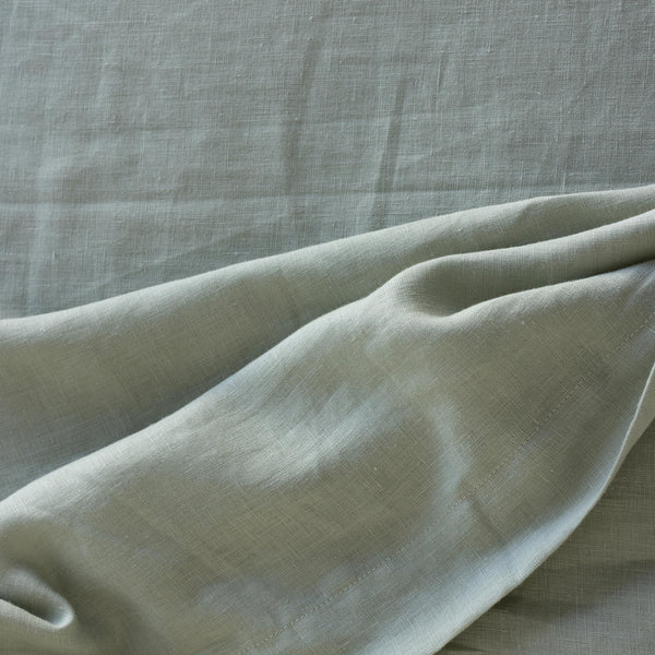 A&C Flax Linen Fitted Sheet - Laurel