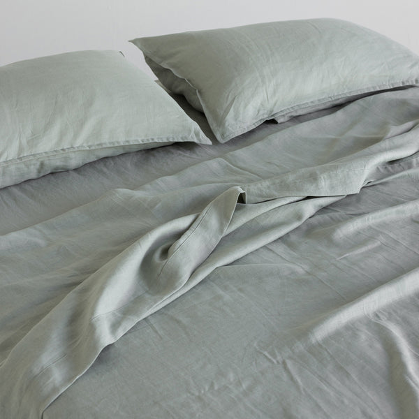 A&C Linen Flat Sheet - Laurel