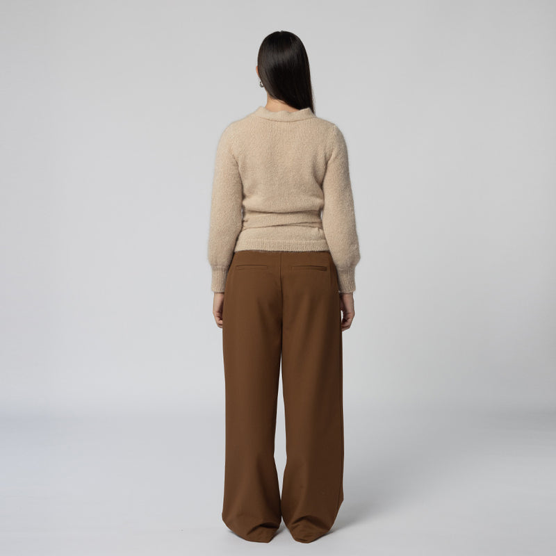 Lucy Mohair Wrap - Nougat