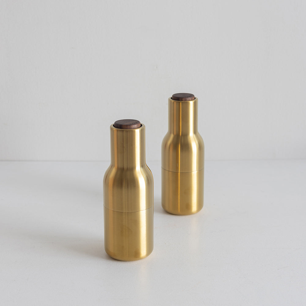 AUDO Salt & Pepper Grinders (Walnut Lid)