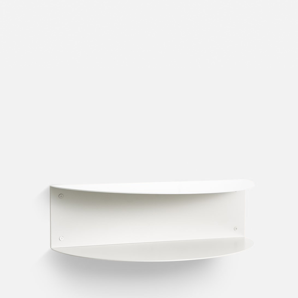 Fold Bedside Table - White