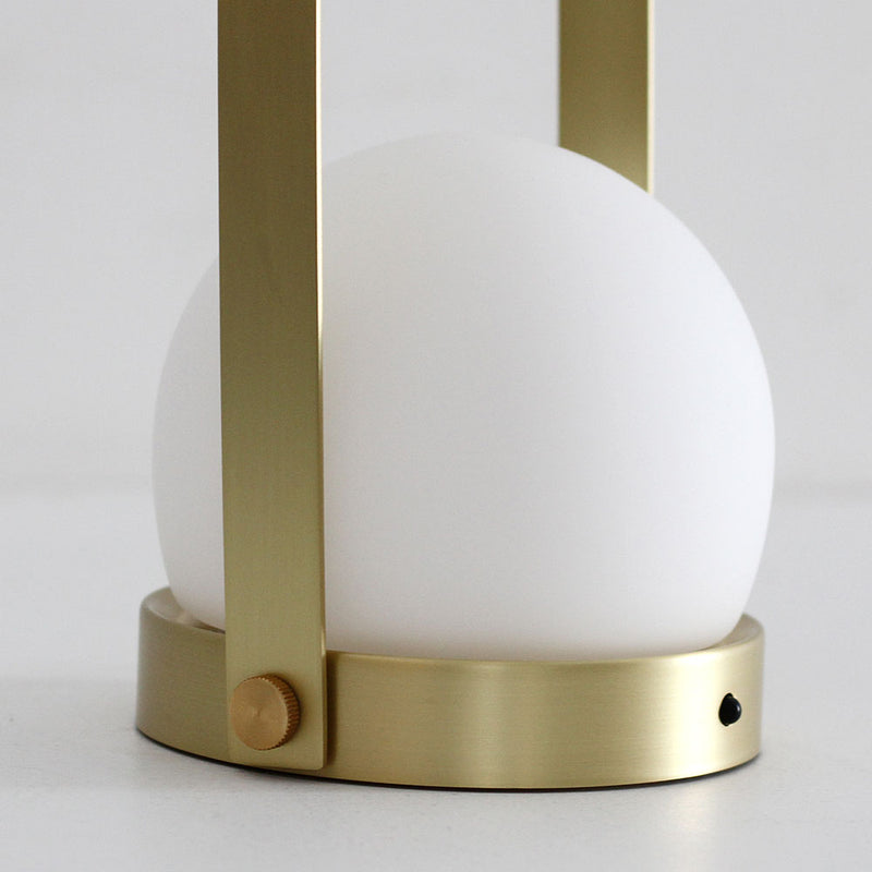 AUDO Carrie LED Lamp - Polished Brass