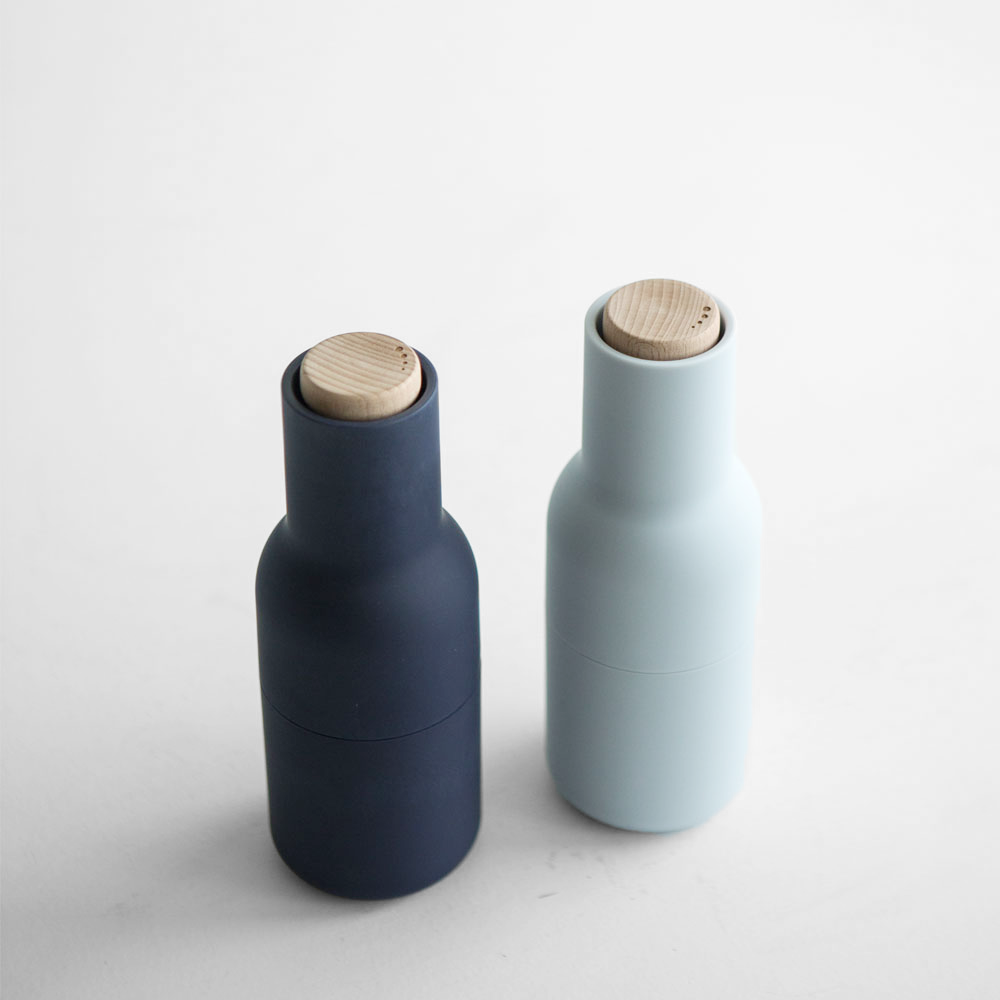 AUDO Salt & Pepper Grinders (Beech Lid)