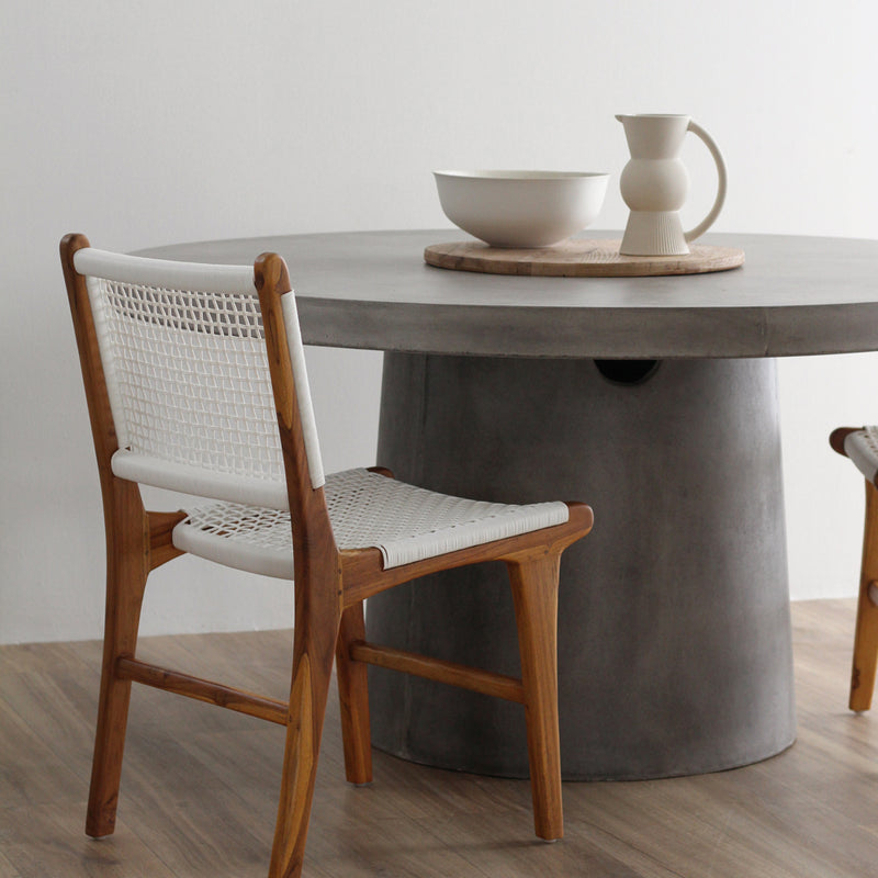 Milano Round Concrete Table  - Grey