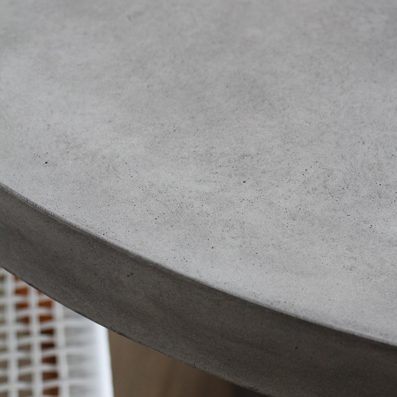 Milano Round Concrete Table  - Grey