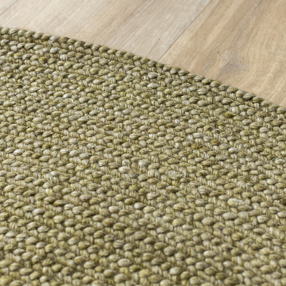 Tairua Floor Rug - Moss Green
