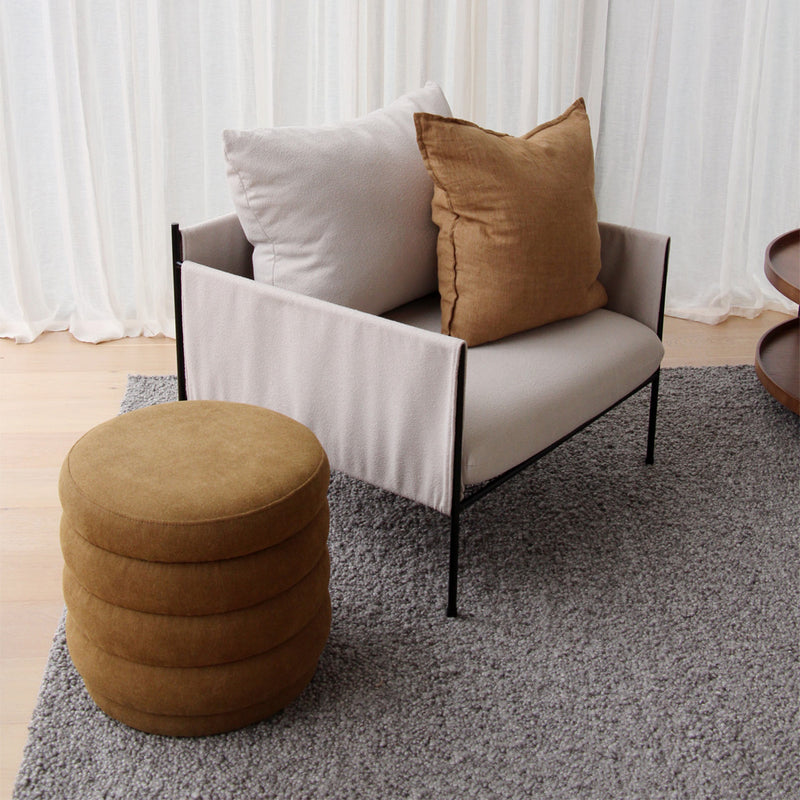Mt Somers Floor Rug - Smoke Grey