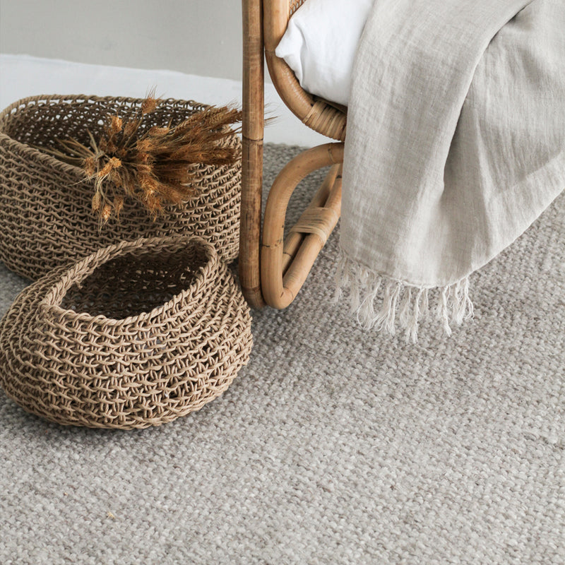 Nebraska Floor Rug - Pebble