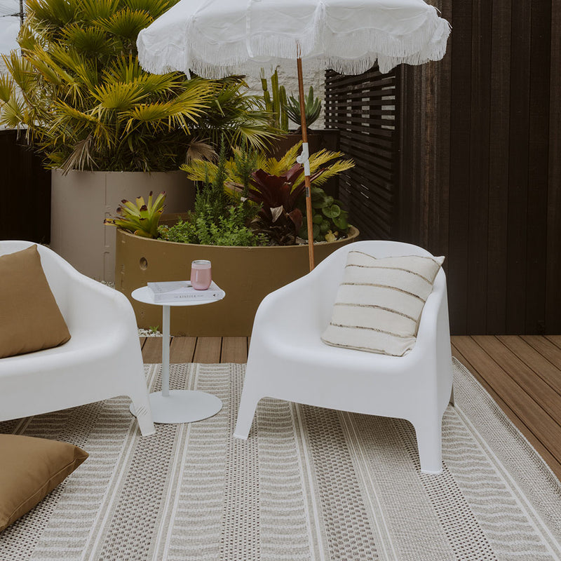 Peru Indoor/Outdoor Floor Rug - Stone