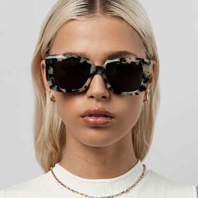 Pia Sunglasses - Milky Tortoise