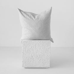 A&C Flax Linen Euro Pillowcase - Pinstripe