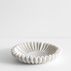 Pleat Marble Dish - Large
