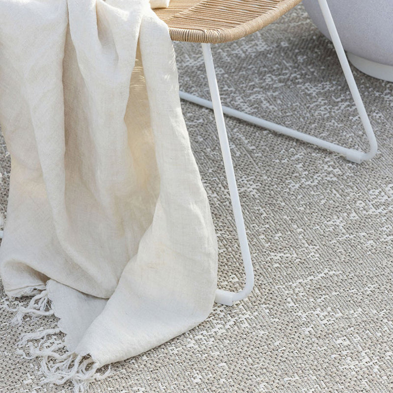 Rattan Indoor/Outdoor Rug - Whitewash