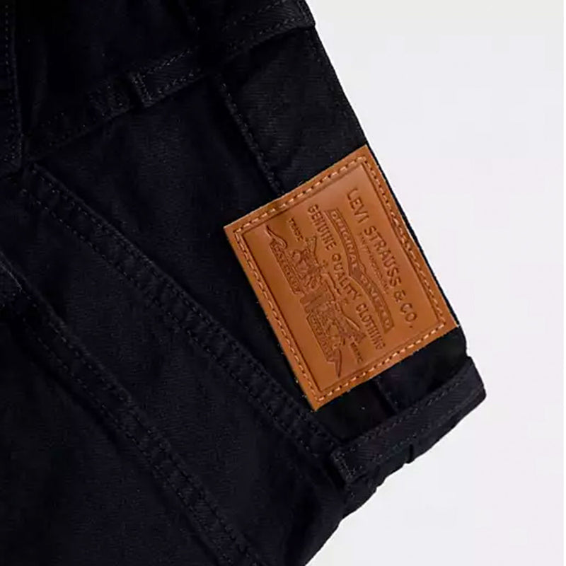 Ribcage Straight Ankle Jean- Black Sprout