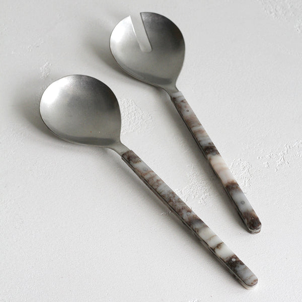 Scout Salad Servers - Tortoise