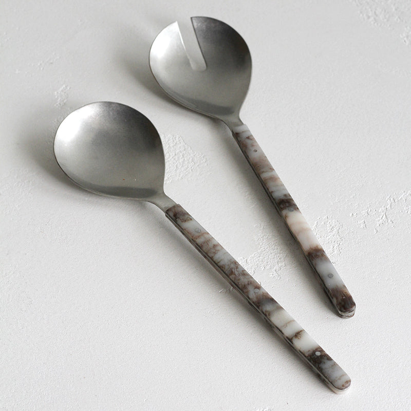 Scout Salad Servers - Tortoise