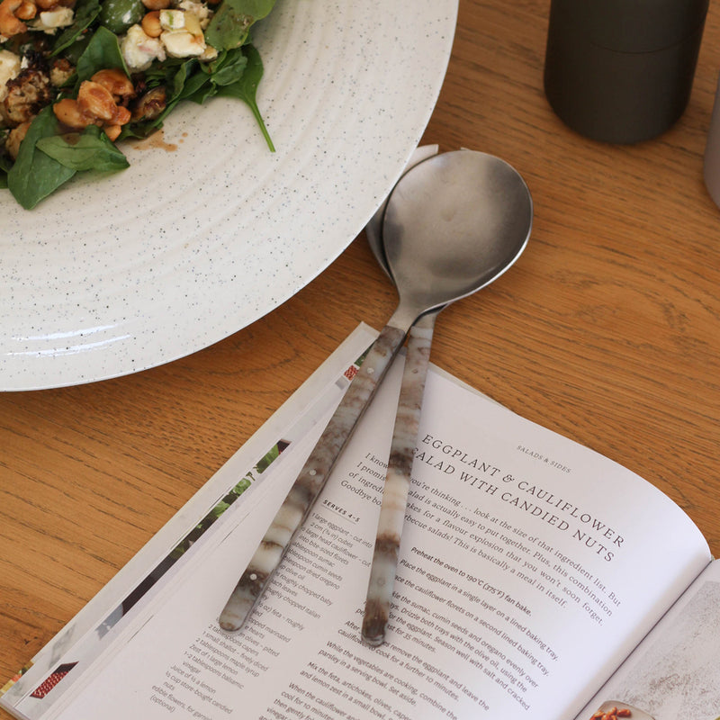 Scout Salad Servers - Tortoise