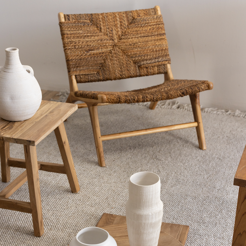 Timothy Teak Bedside Table - Natural