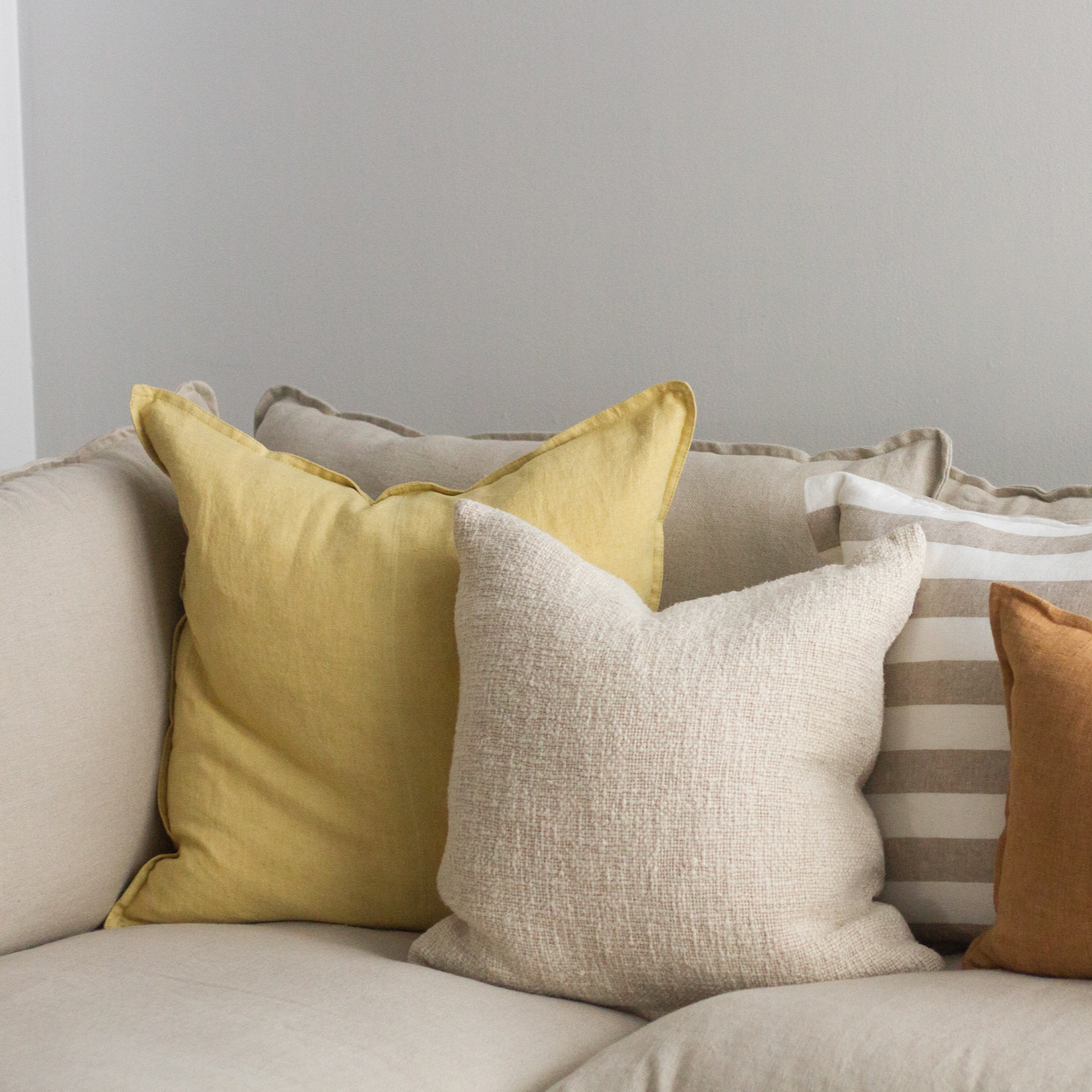 Cyprian Cushion - Oatmeal