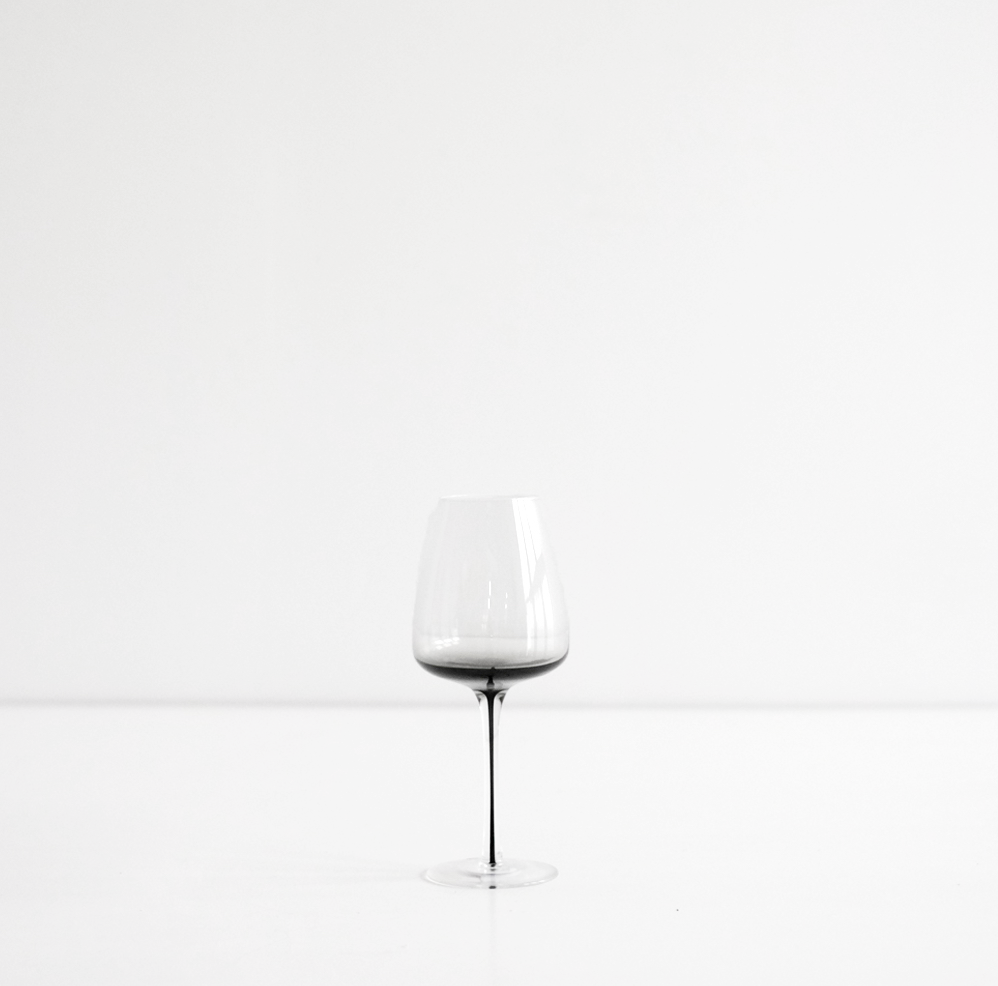 Smoked White Wine Glass