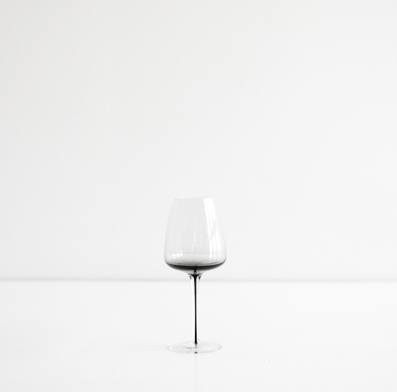 Broste Smoked White Wine Glass