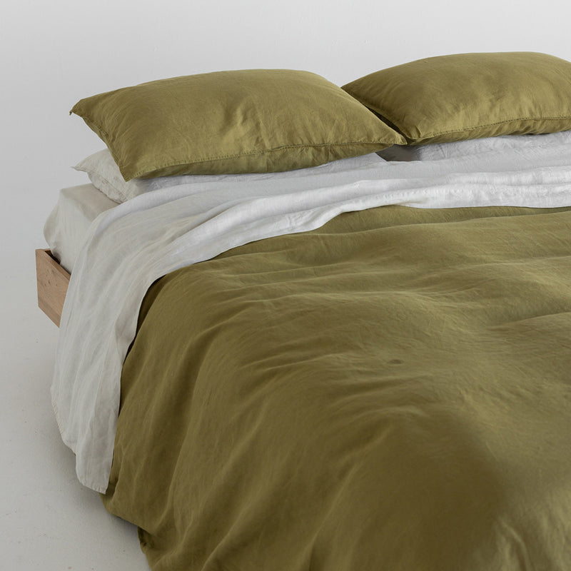 Linen Pillowcases - Willow