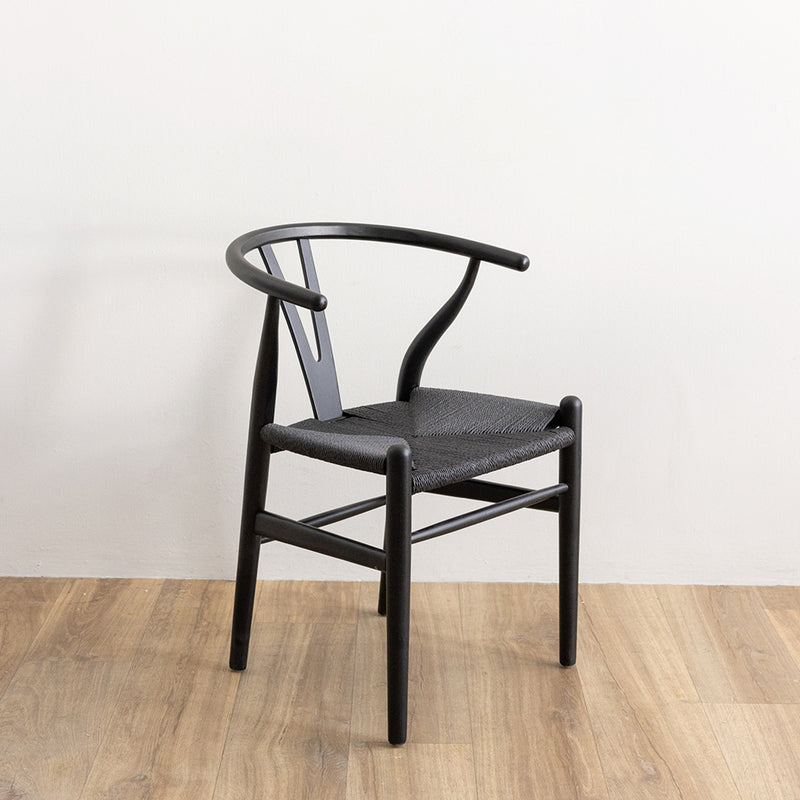 Wilson Rope Seat Chair - Black