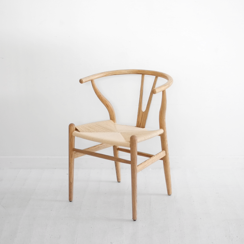 Wilson Rope Seat Chair - Natural Oak