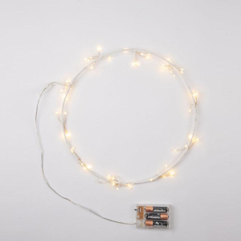 Woodland LED Hanging Wreath